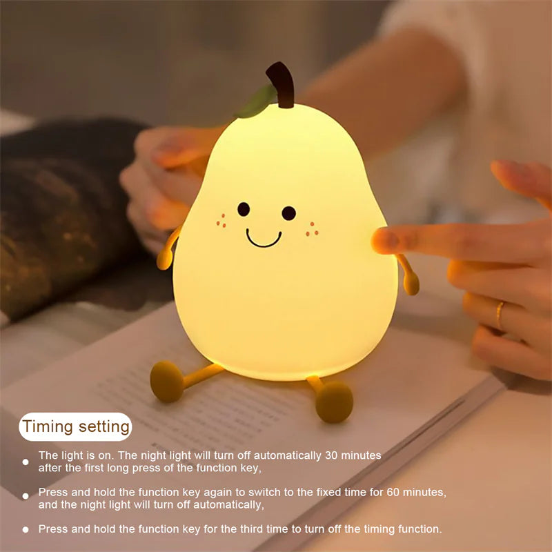 Pear Night Light